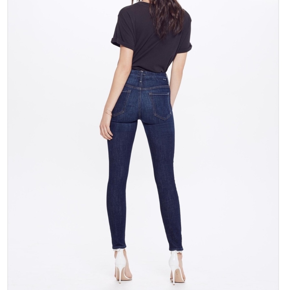 Mother High Waisted Looker in Clean Sweep